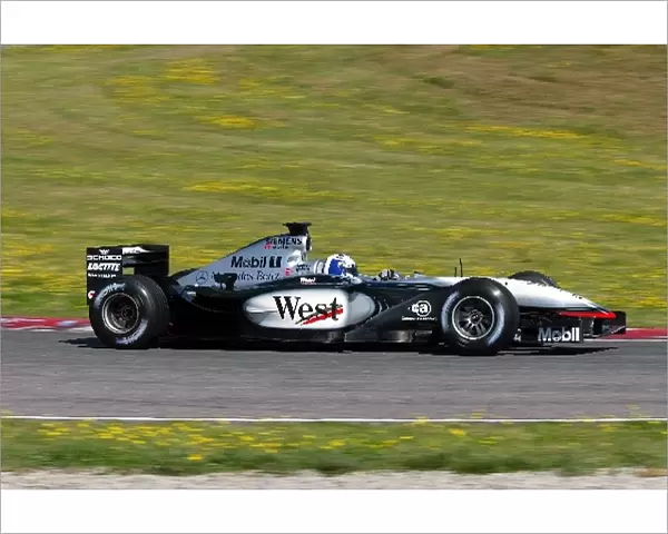 Formula One Testing: David Coulthard was on hand to develop the McLaren Mercedes MP4  /  17