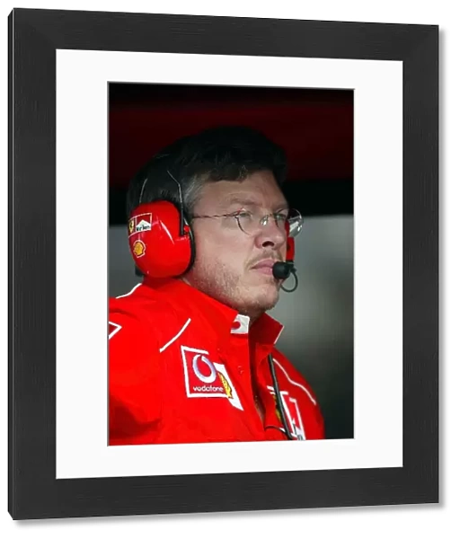 Formula One Testing: Ross Brawn Ferrari Technical Director