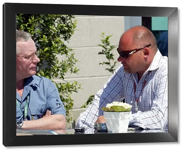 Formula One World Championship: David Robertson Driver Manager talks with Matt Bishop F1 Journalist