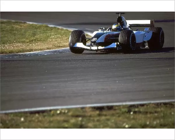Formula One Testing: Zsolt Baumgartner shakes down the new Minardi PS04. Misano Italy. 10-11th February 2004