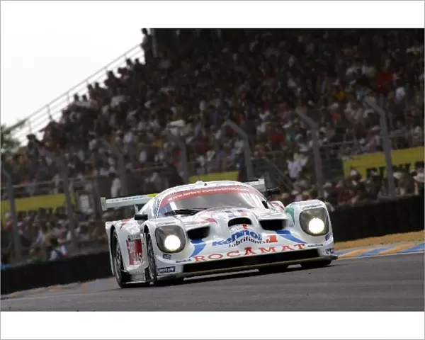 Le Mans 24 Hours: Jean-Luc Blanchemain  /  Roland Berville  /  Patrick Bourdais Larbre Competition Panoz GTP Elan