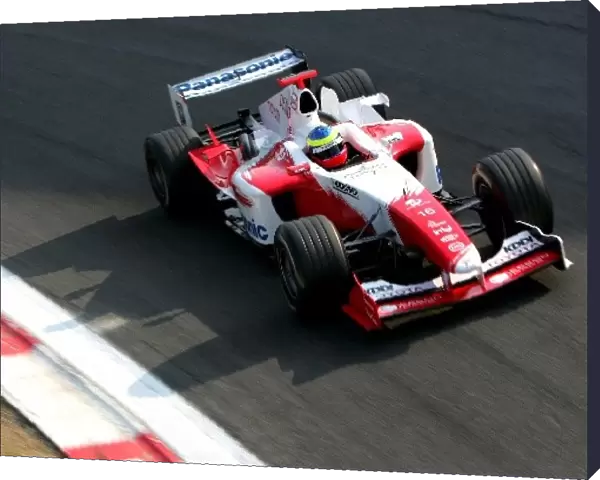Formula One Testing: Ricardo Zonta Toyota TF104