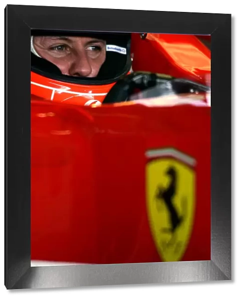 2005 Formula One Testing. Micheal Schumacher, Ferrari F2004 Jerez, Spain