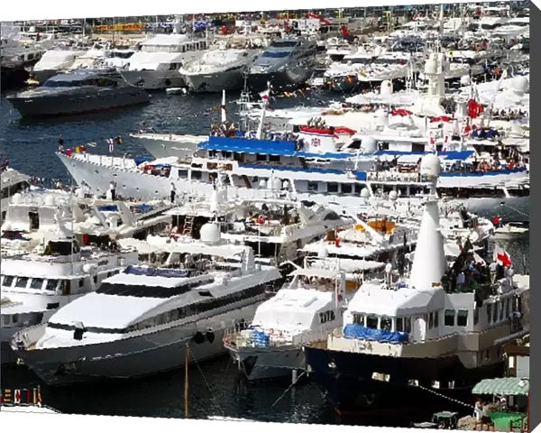 Formula One World Championship: Boats in the harbour