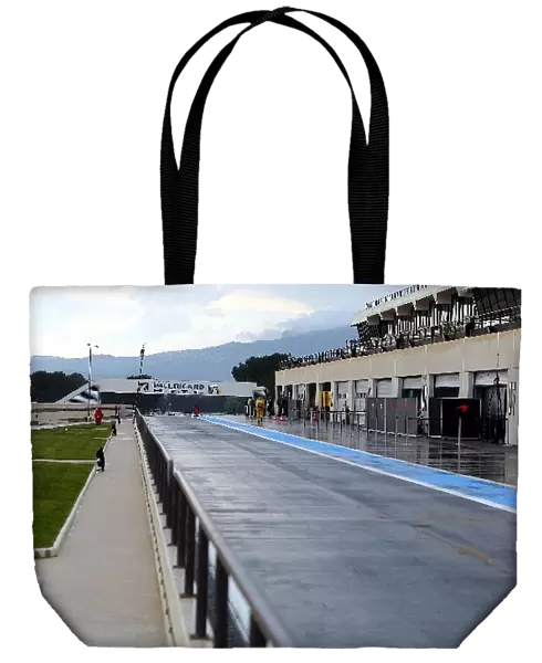 Formula One Testing: Rain fell in Paul Ricard