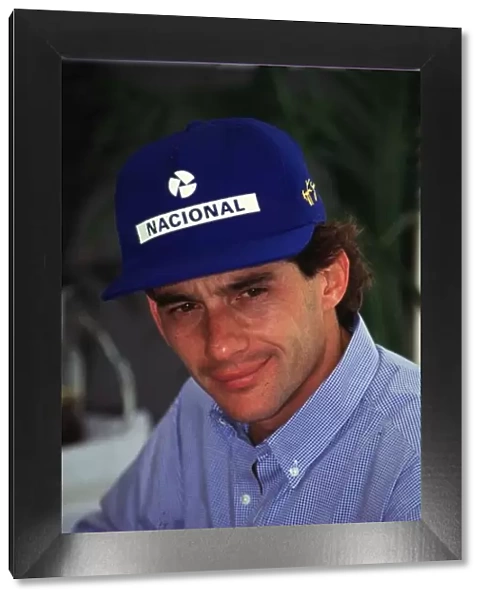 Ayrton Senna Formula One World Championship World ©LAT Photogarphic Te