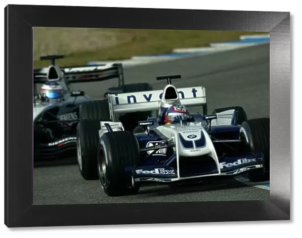 2004 Formula One Testing Jerez, Spain. Kimi Raikkonen