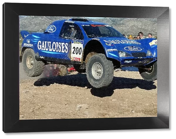 Dakar Rally: Jean-Louis Schlesser  /  Jean-Marie Lurquin Schlesser Ford Buggy