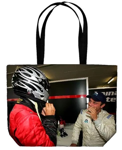 Altech Minardi F1x2 Grand Prix: Gabriele Lancieri chats with Patrick Friesacher Minardi