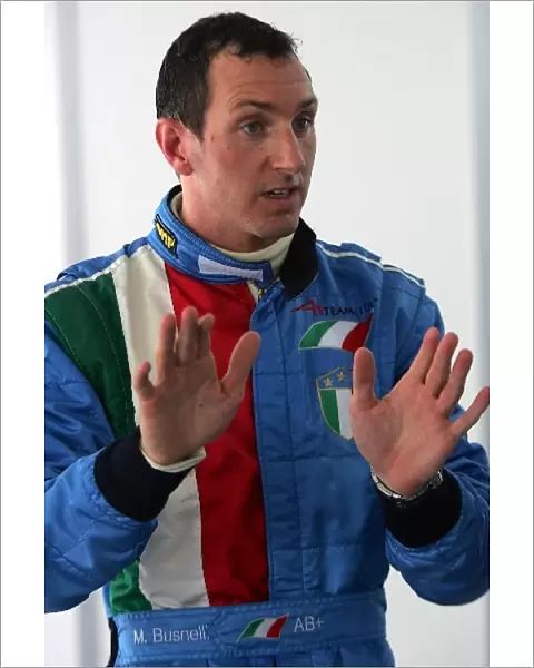 A1 Grand Prix: Massimiliano Busnelli A1 Team Italy