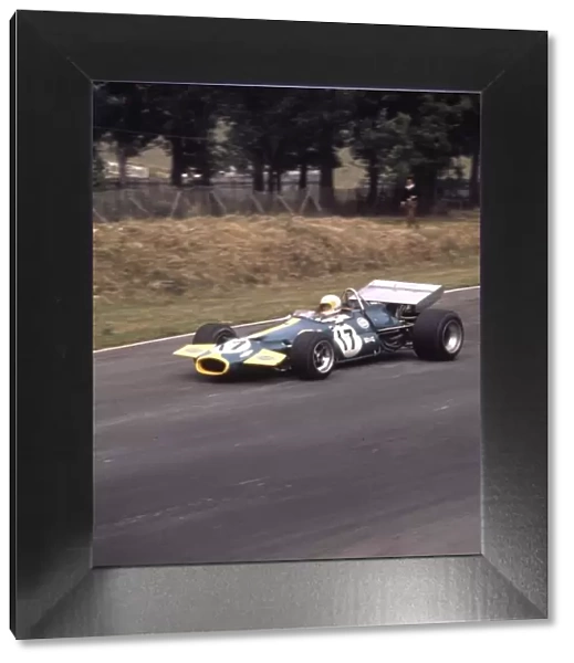 Jack Brabham, Brabham BT33 British Grand Prix, Brands Hatch 1970 World LAT Photographic Ref: 3  /  4109O