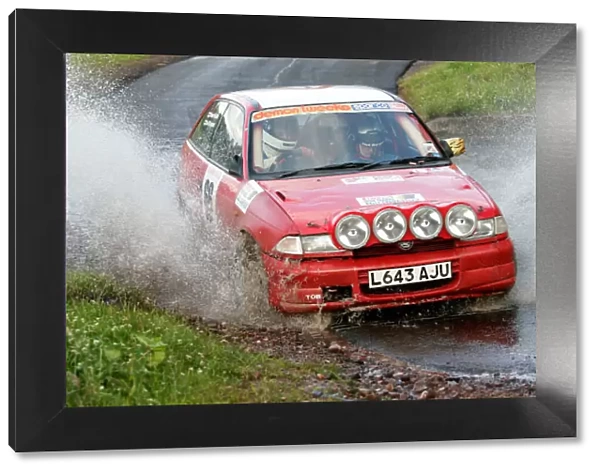 2004 British Rally Championship Simon Wallis  /  Neil Burgess Jim Clark Rally 2004 World Copyright Ebrey  /  LAT Photographic