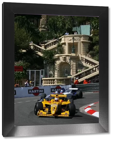 2006 Monaco Grand Prix - Renault World Series Monte Carlo, Monaco. 23rd - 28th May. Pastor Maldonado leads Christian Montanari. Action. World Copyright: Russell Batchelor  /  LAT Photographic ref: Digital Image XPBR7802