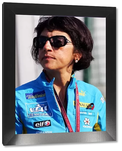 Formula One World Championship: Patrizia Spinelli Renault Communications Manager