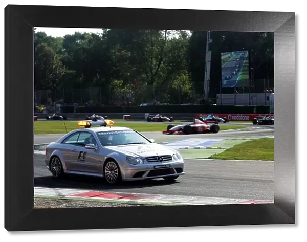 GP2. The Safety Car was called out.. GP2 Series