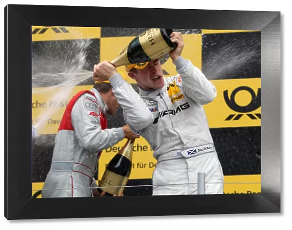 DTM. Champagne shower for race winner Paul Di Resta (GBR), AMG Mercedes.