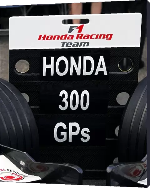 Formula One World Championship: Honda celebrate their 300th GP