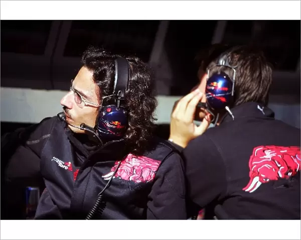 Formula One World Championship: Laurent Mekies Toro Rosso Race Engineer