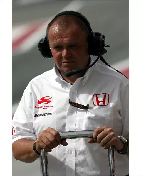 Formula One World Championship: Nick Downer Barney, Super Aguri mechanic