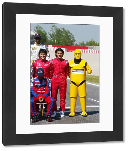 GP2 Series: The GP2 drivers group photograph
