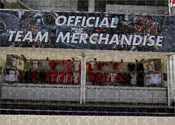 Formula One World Championship: Official team merchandise stand