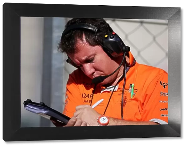 Formula One World Championship: Jody Egginton Spyker engineer