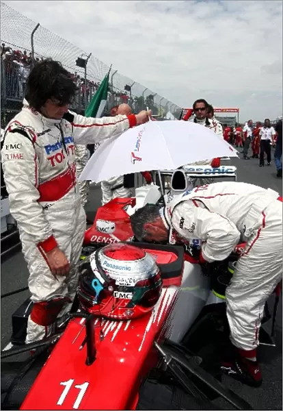 Formula One World Championship: Toyota TF108 of Jarno Trulli Toyota