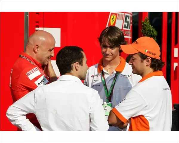 Formula One World Championship: Esteban Gutierrez Josef-Kaufmann-Racing with Nicolas Todt Driver Manager