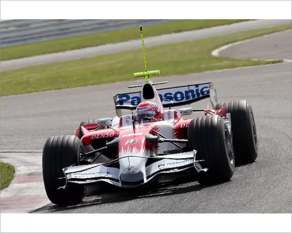 Formula One Testing: Kamui Kobayashi Toyota TF108