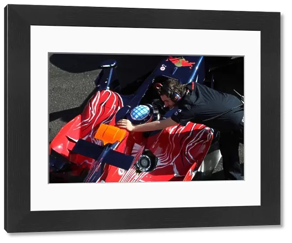 Formula One Testing: Takuma Sato Scuderia Toro Rosso