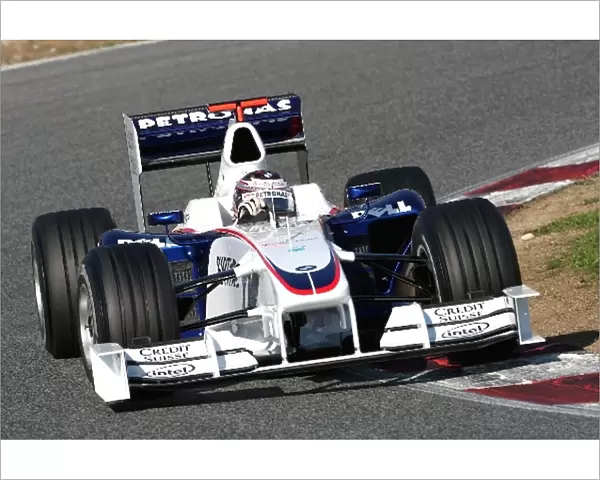 Formula One Testing: Christian Klien BMW Sauber F1 2009 Interim Car