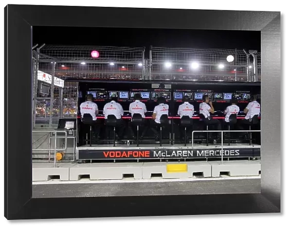 Formula One World Championship: McLaren pitwall gantry