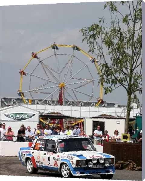 Silverstone Classic: Lada Rally Car demonstration