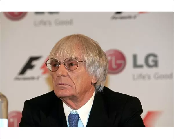 LG Becomes Global Partner of Formula 1: Bernie Ecclestone CEO of the Formula One Group