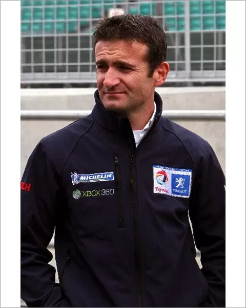 Le Mans Series Media Morning: Nicolas Minassian Team Peugeot Total Peugeot