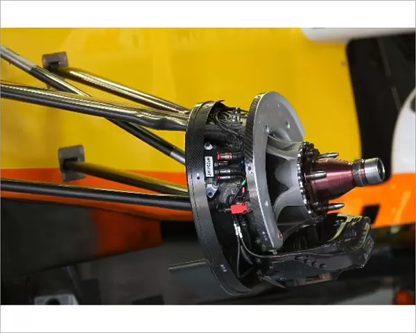 Formula One World Championship: Renault R29 front brakes detail