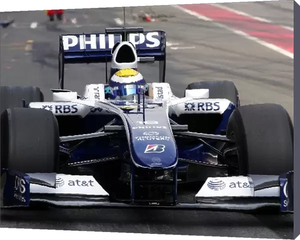 Formula One Testing: Nico Rosberg Williams FW31