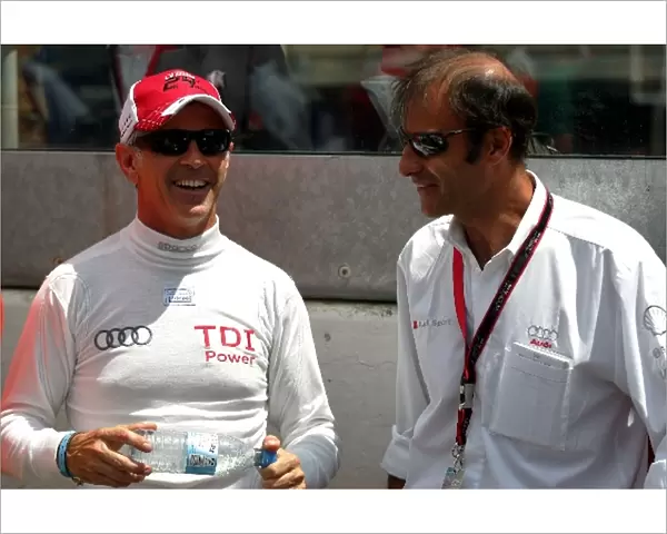 Le Mans 24 Hours: Rinaldo Capello, Audi Sport Team Joest, left