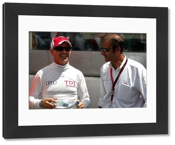 Le Mans 24 Hours: Rinaldo Capello, Audi Sport Team Joest, left