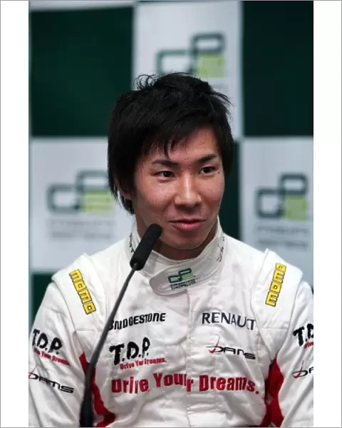 GP2 Asia Series: Kamui Kobayashi DAMS in qualifying press conference