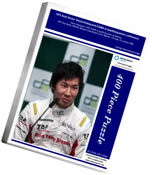 GP2 Asia Series: Kamui Kobayashi DAMS in qualifying press conference