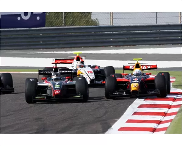 GP2 Asia Series: Jerome D Ambrosio DAMS and Edoardo Mortara Arden International Motorsport
