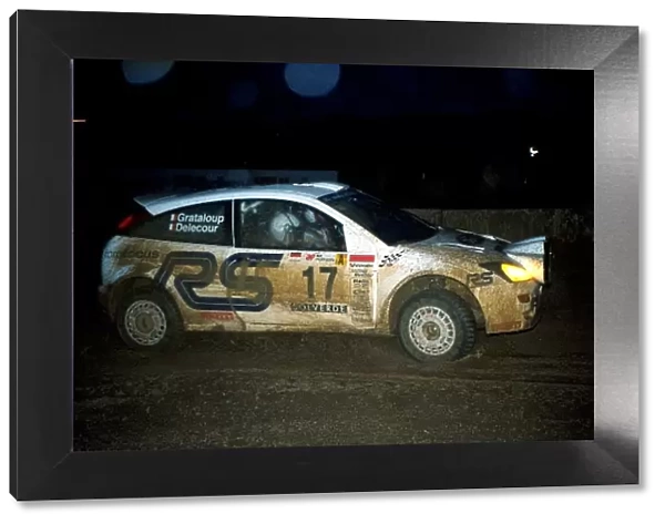 World Rally Championship: Francois Delacour  /  Daniel Grataloup, Ford Focus RS WRC, 5th place