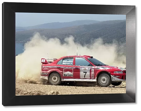 Tommi Makinen Mitsubishi EVO 7: 2001 World rally Championship