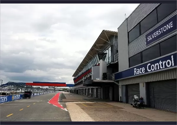 Silverstone Gears Up For The British Grand Prix: Pit lane