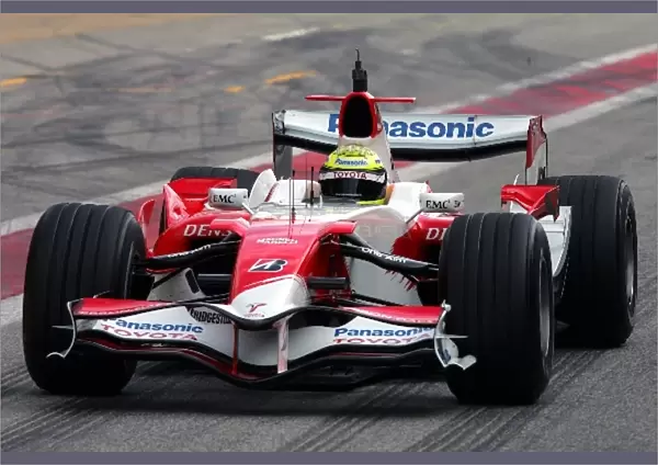 Formula One Testing: Ralf Schumacher Toyota TF107