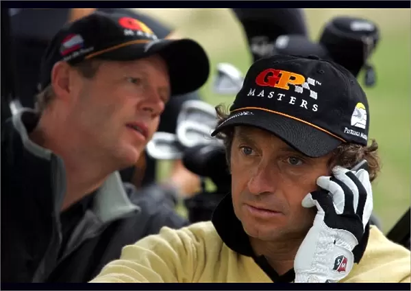 MIA Masters of Golf: L-R: Eric van de Poele and Pierluigi Martini
