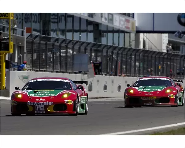 Le Mans Series: Stefano Zonca  /  Andrea Bellicchi  /  Marco Cioci GPC Sport Ferrari F430 GTC