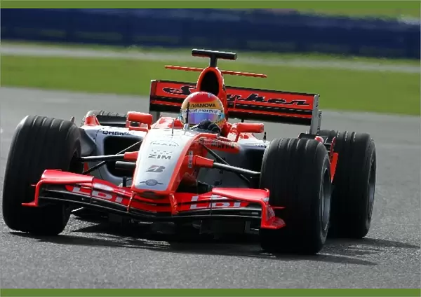 Formula One Testing: Adrian Valles Spyker MF1 M16