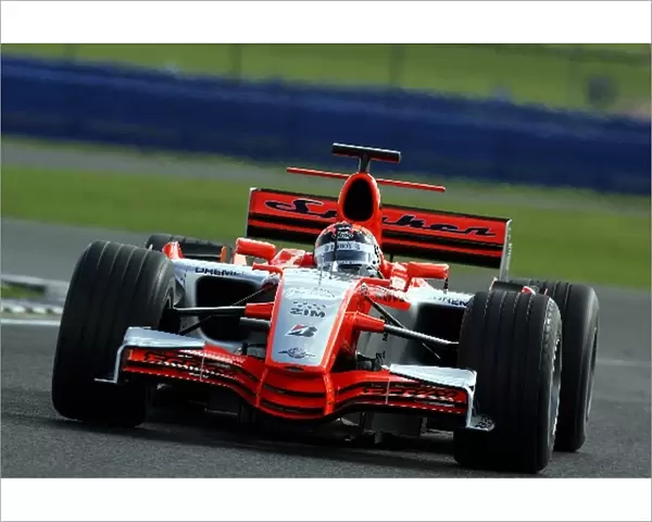Formula One Testing: Christijan Albers Spyker MF1 M16